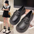 Retro All-Match Clogs Bow-Knot Platform Loafers